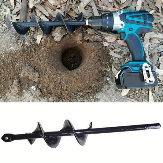 1 Set High-Efficiency Garden Auger Drill Bit - Easy-to-Use Planting Tool for Electric Hand Drills - Ideal for Bulb Planting & Ground Cultivation